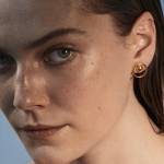 moon 01 gold earrings miniaturka 2