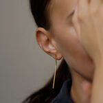 moon 04 gold earrings miniaturka 2