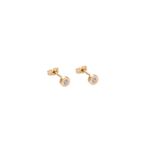 złote kolczyki z brylantami 0.06 ct infinity 01 miniaturka
