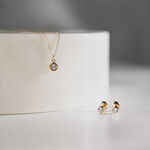 złoty naszyjnik z brylantem 0.11 ct infinity 01 miniaturka 2