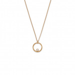 złoty naszyjnik z brylantem 0.06 ct infinity 02 miniaturka