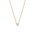złoty naszyjnik z brylantem 0.5 ct infinity 04 miniaturka