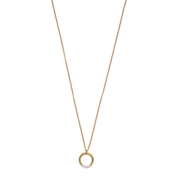 naszyjnik muse 01 gold - ręcznie wykonana biżuteria