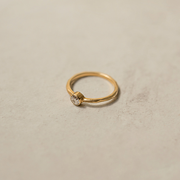 Złoty Pierścionek zaręczynowy Nadzieja