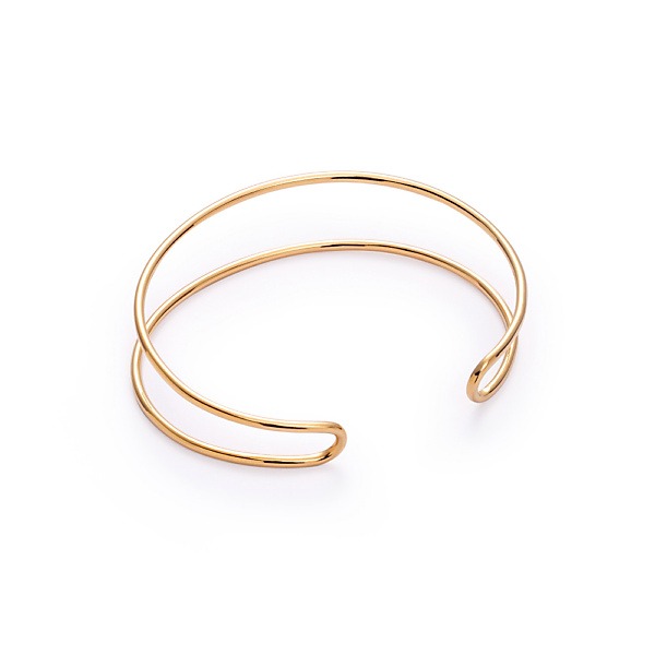 złota bransoleta moon 01 - ręcznie wykonana biżuteria