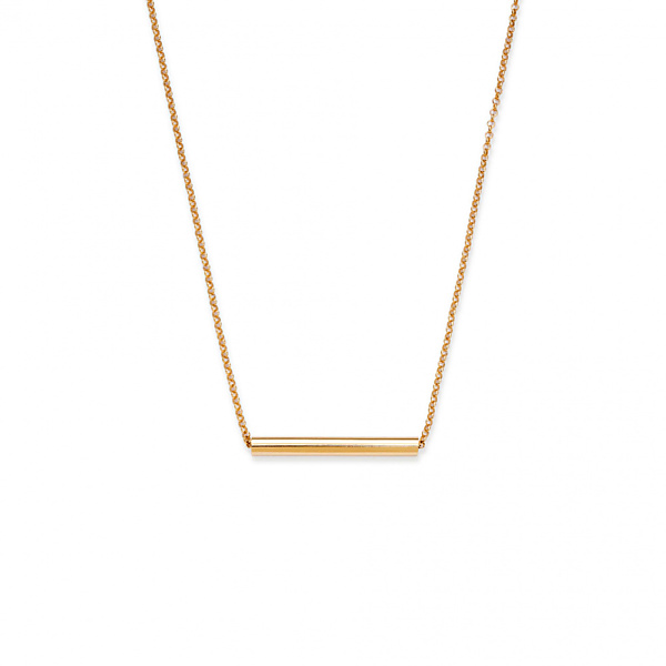 naszyjnik hoops 01 gold - ręcznie wykonana biżuteria