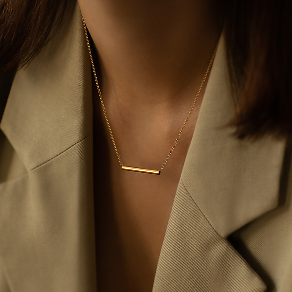 Naszyjnik Hoops 01 gold