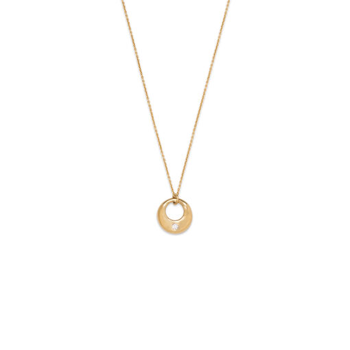 Złoty unikat nr 002 - ręcznie wykonana biżuteria