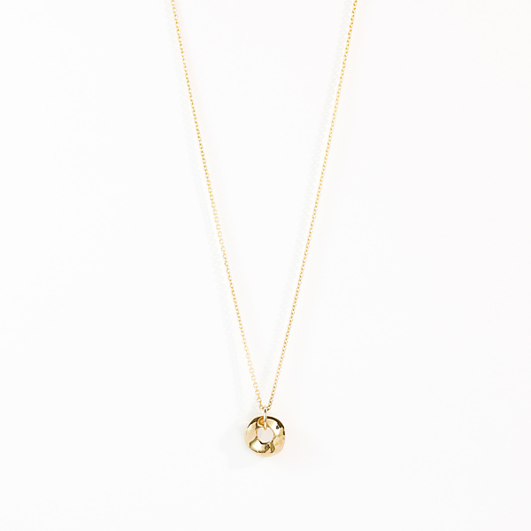 Złoty unikat nr 008 - ręcznie wykonana biżuteria