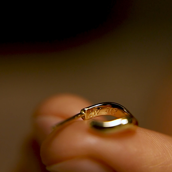 Złote unikat nr 012