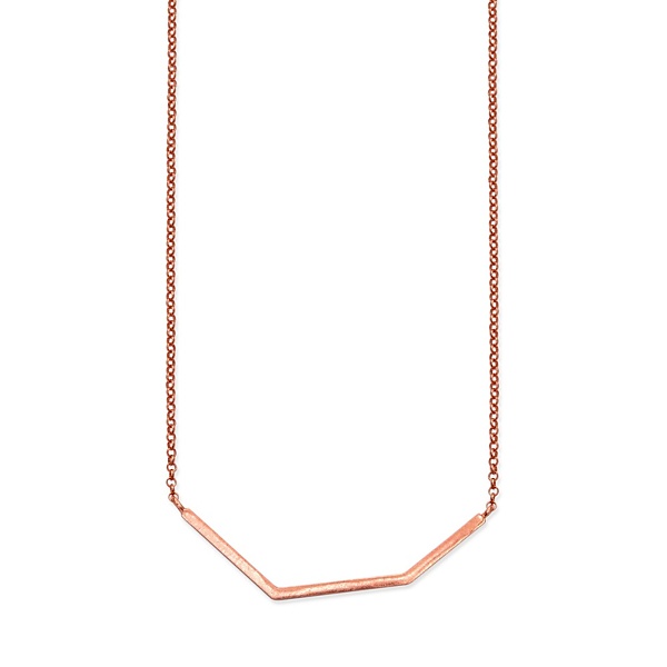 Złocony naszyjnik subtle no2 rosegold