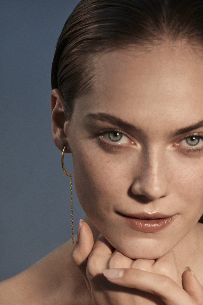 złote kolczyki moon 05 dodatkowe zdjęcie 1