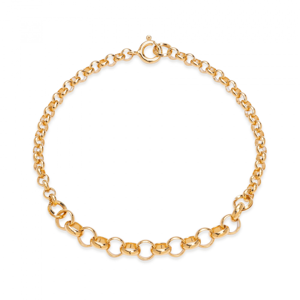 bransoleta hoops 02 gold