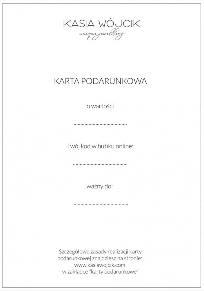 Złote karta podarunkowa 4000 zł dodatkowe zdjęcie 1